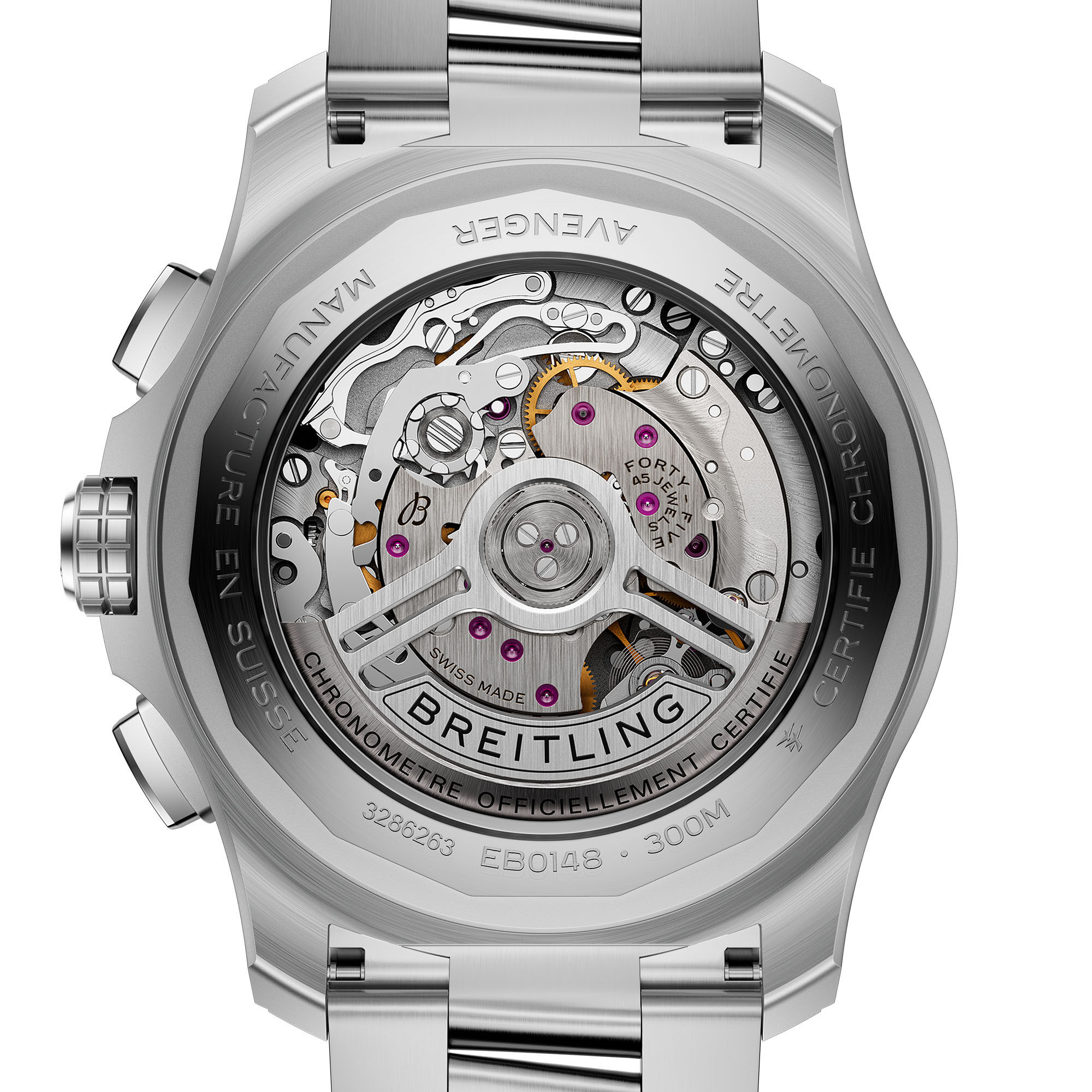 Breitling Super Avenger B01 Automatic Chronograph 46 mm Titanium EB0148101B1E1